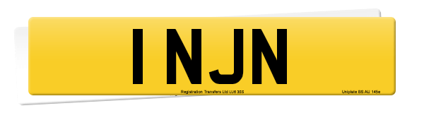 Registration number 1 NJN
